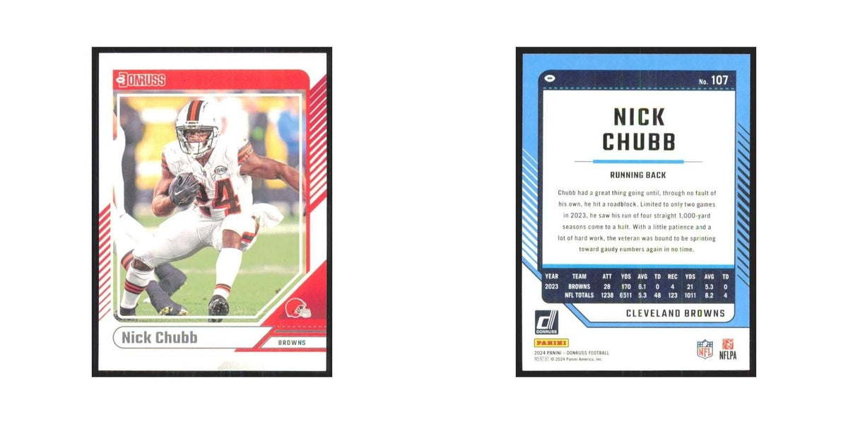 2024 Donruss Nick Chubb Browns #107