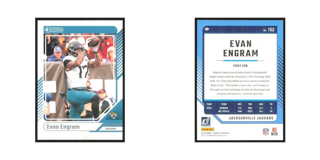 2024 Donruss Evan Engram Jaguars #152
