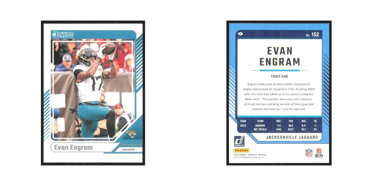 2024 Donruss Evan Engram Jaguars #152