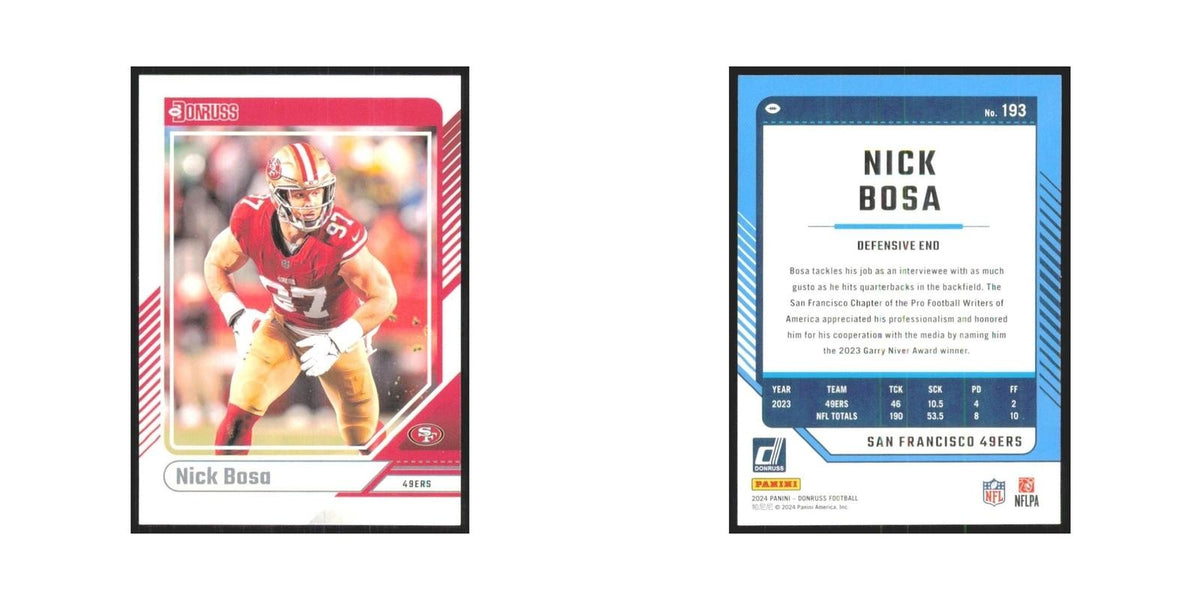 2024 Donruss Nick Bosa 49ers #193