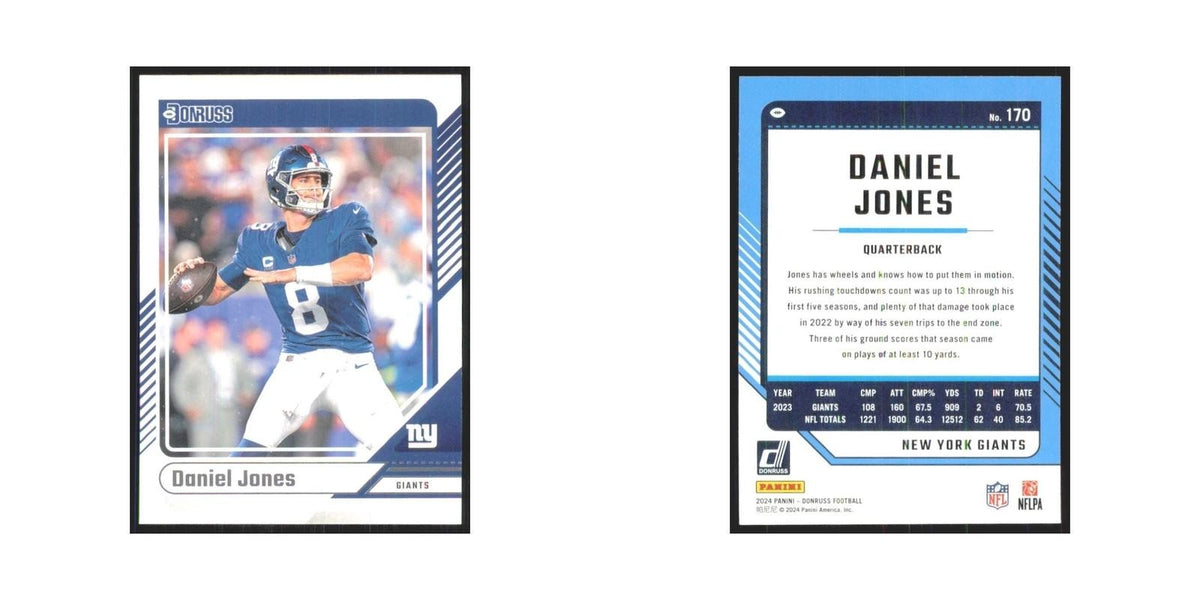 2024 Donruss Daniel Jones Giants #170