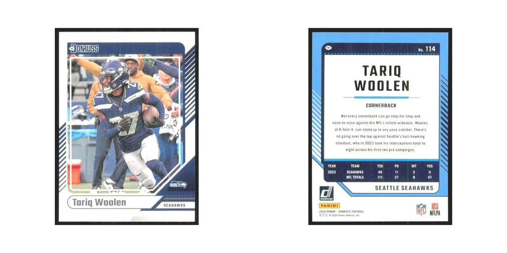 2024 Donruss Tariq Woolen Seahawks #114
