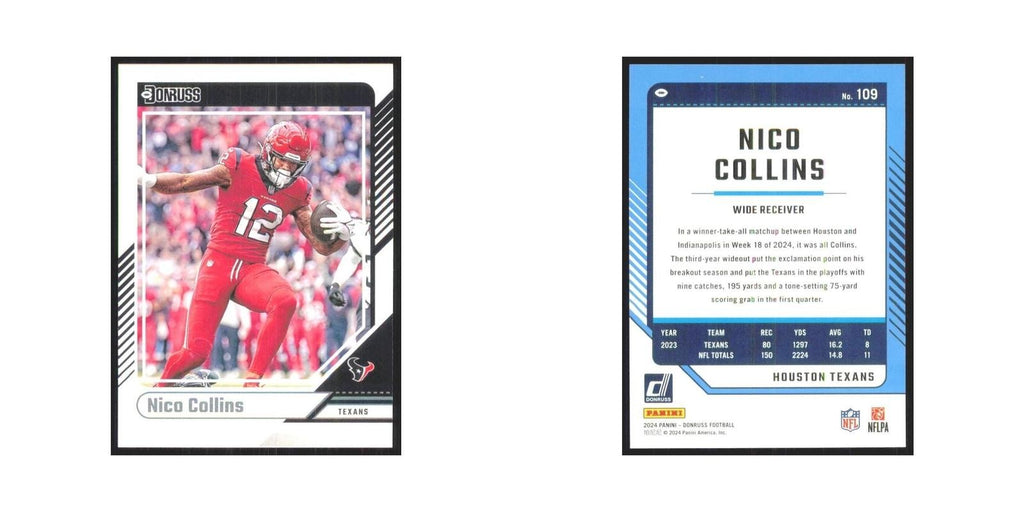 2024 Donruss Nico Collins Texans #109