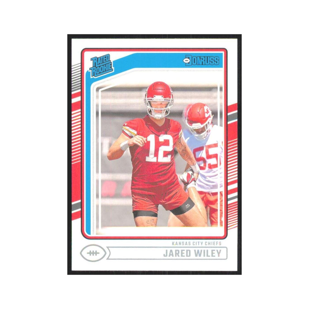 2024 Donruss Jared Wiley RC Chiefs #387