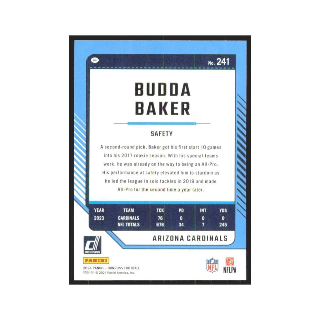 2024 Donruss Budda Baker Cardinals #241