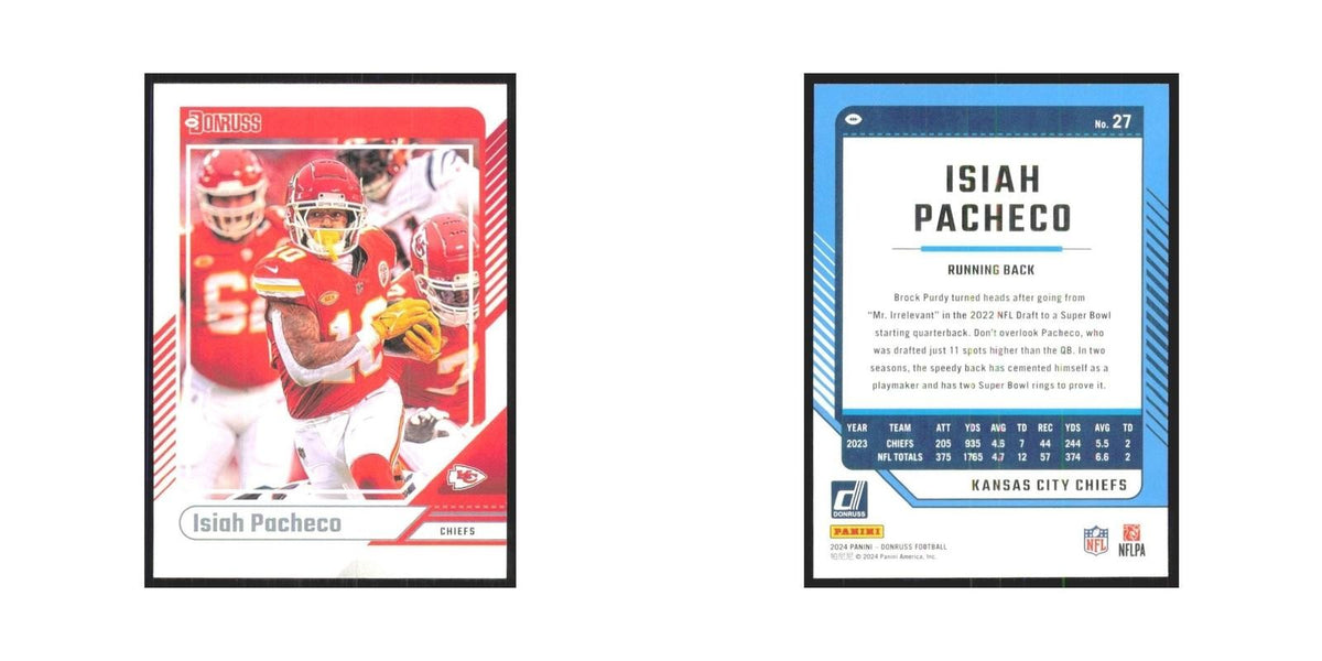 2024 Donruss Isiah Pacheco Chiefs #27