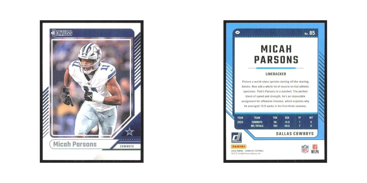 2024 Donruss Micah Parsons Cowboys #85