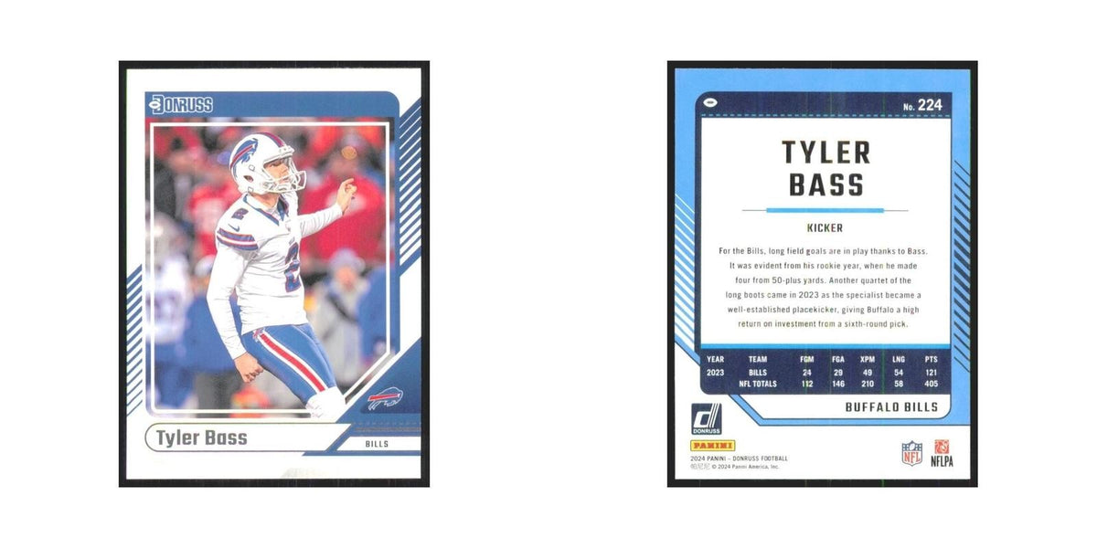 2024 Donruss Tyler Bass Bills #224