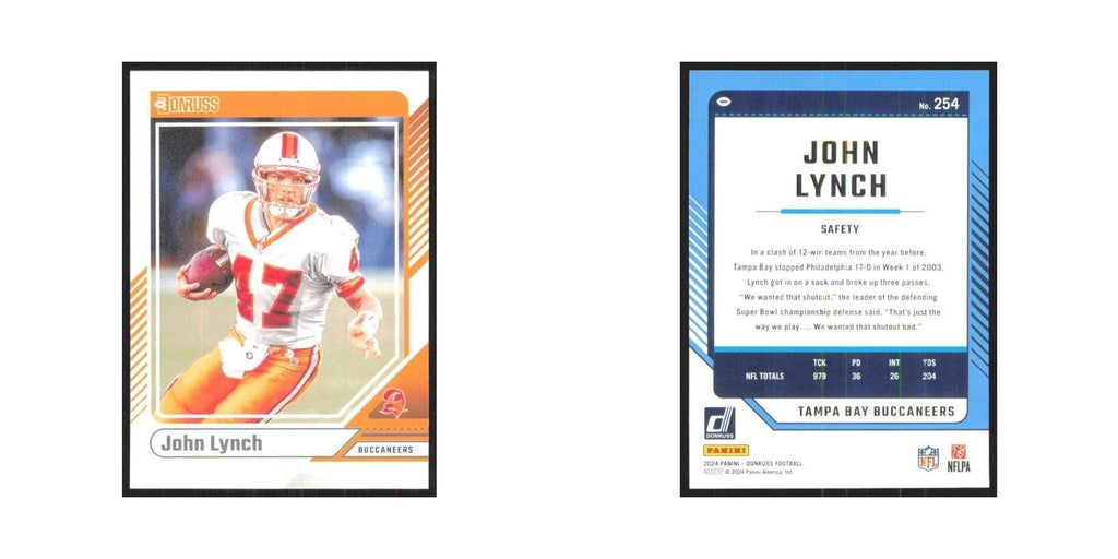2024 Donruss John Lynch Buccaneers #254