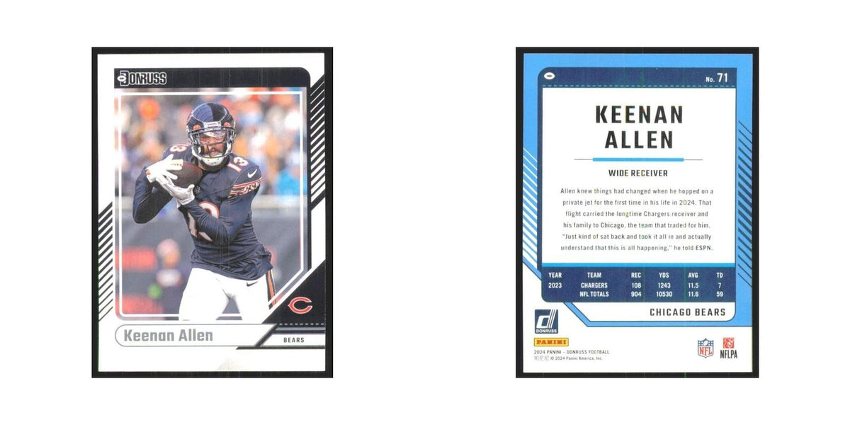 2024 Donruss Keenan Allen Bears #71