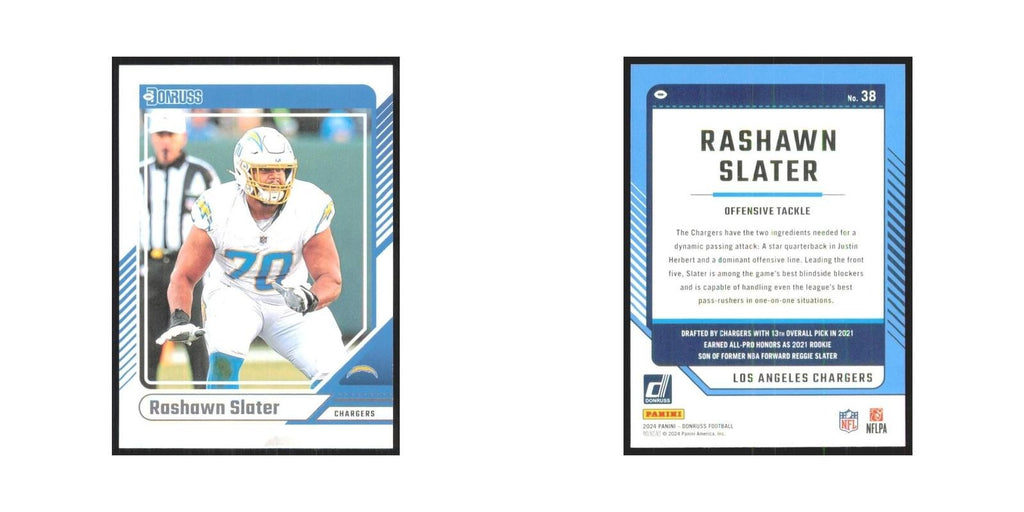 2024 Donruss Rashawn Slater Chargers #38