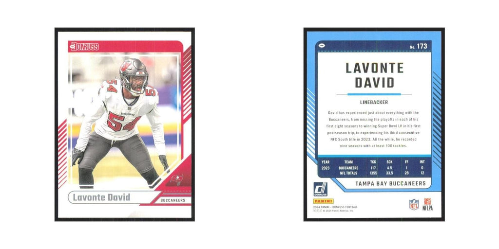 2024 Donruss Lavonte David Buccaneers #173