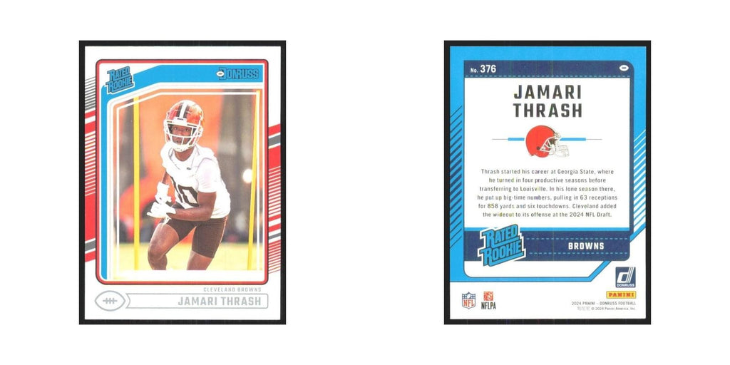 2024 Donruss Jamari Thrash RC Browns #376