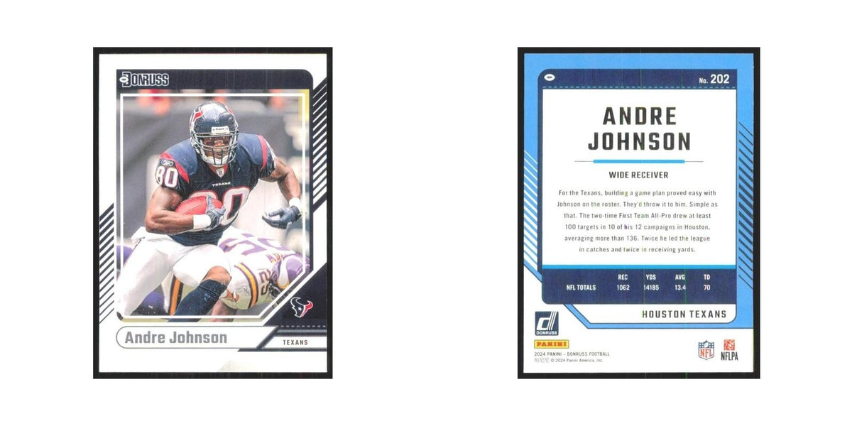 2024 Donruss Andre Johnson Texans #202