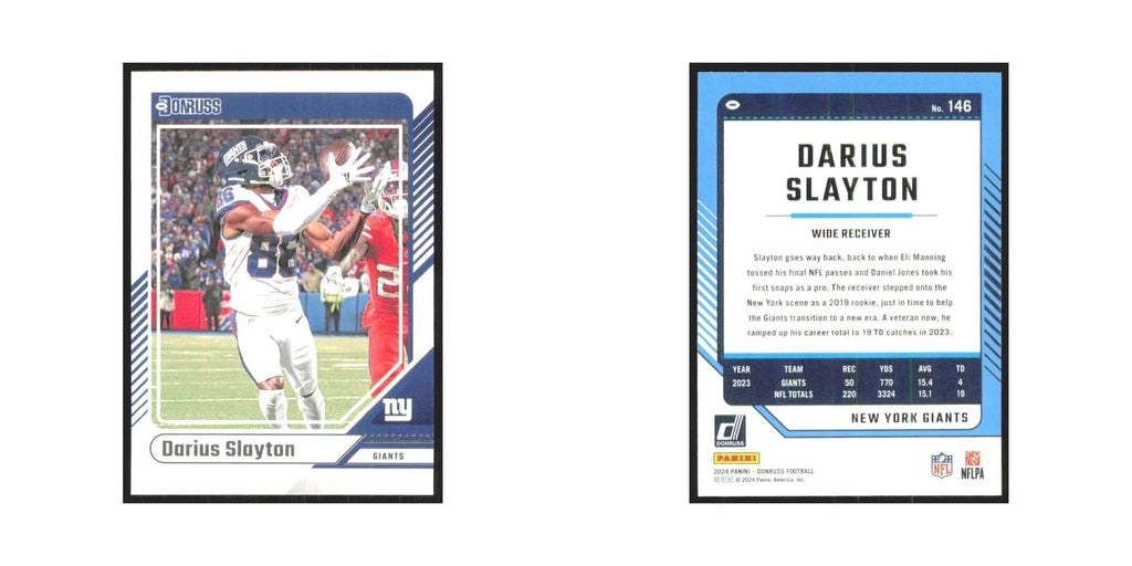 2024 Donruss Darius Slayton Giants #146