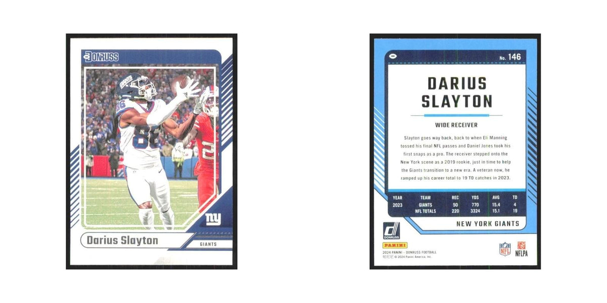 2024 Donruss Darius Slayton Giants #146