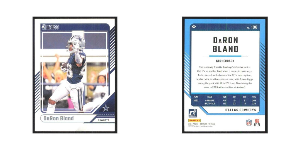 2024 Donruss DaRon Bland Cowboys #106