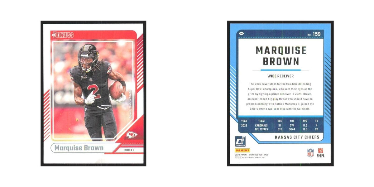 2024 Donruss Marquise Brown Cardinals #159