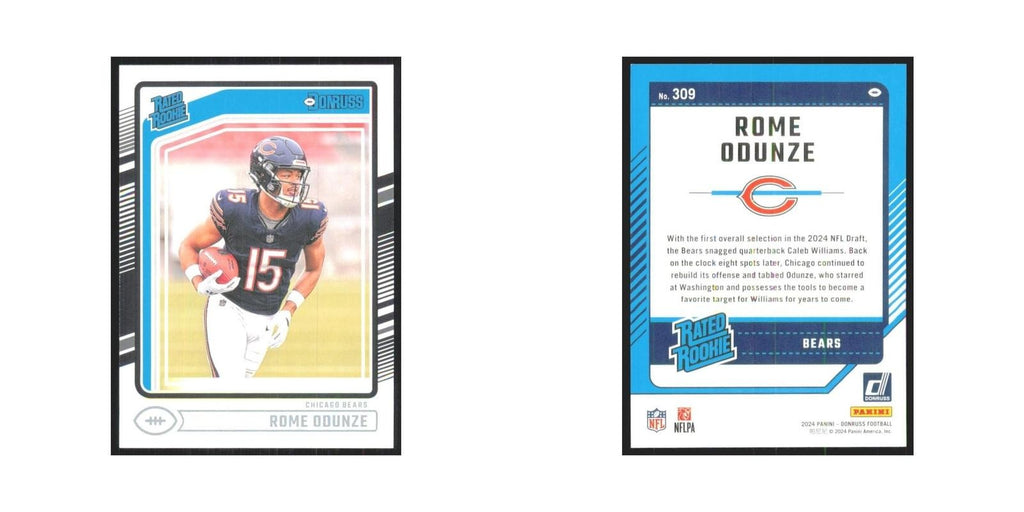 2024 Donruss Rome Odunze RC Bears #309