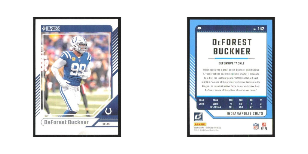 2024 Donruss DeForest Buckner Colts #142