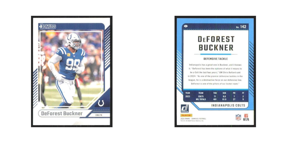 2024 Donruss DeForest Buckner Colts #142