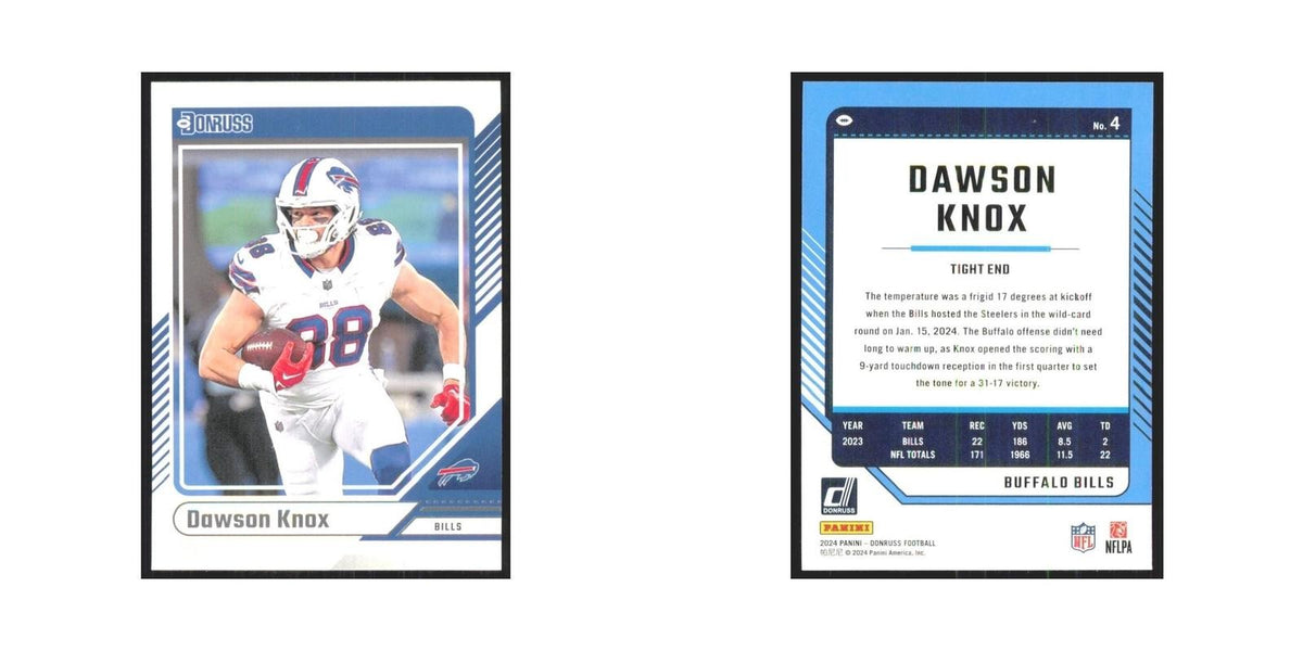 2024 Donruss Dawson Knox Bills #4