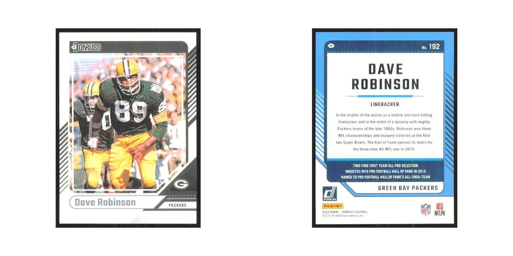 2024 Donruss Dave Robinson Packers #192
