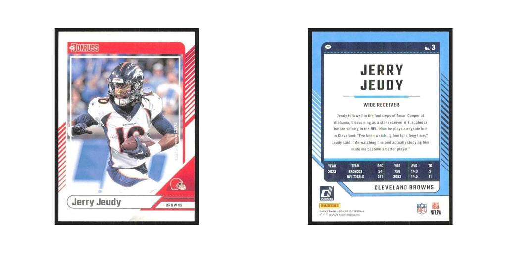 2024 Donruss Jerry Jeudy Broncos #3