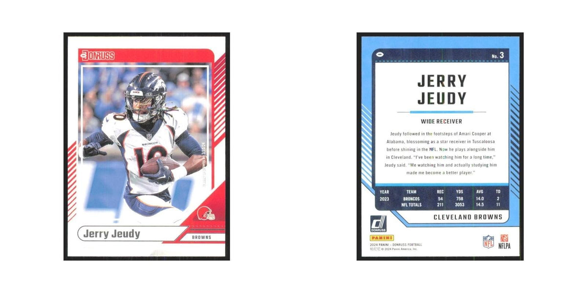 2024 Donruss Jerry Jeudy Broncos #3