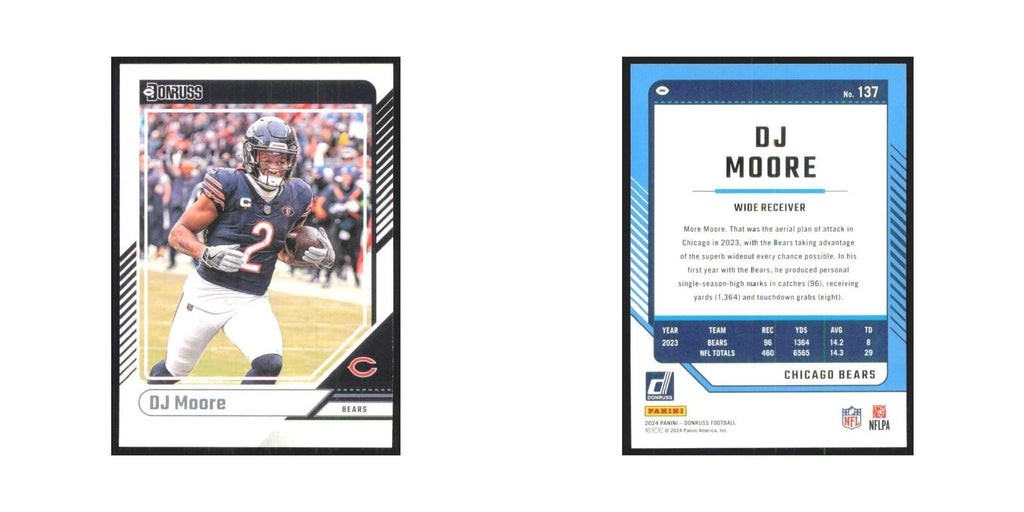 2024 Donruss DJ Moore Bears #137