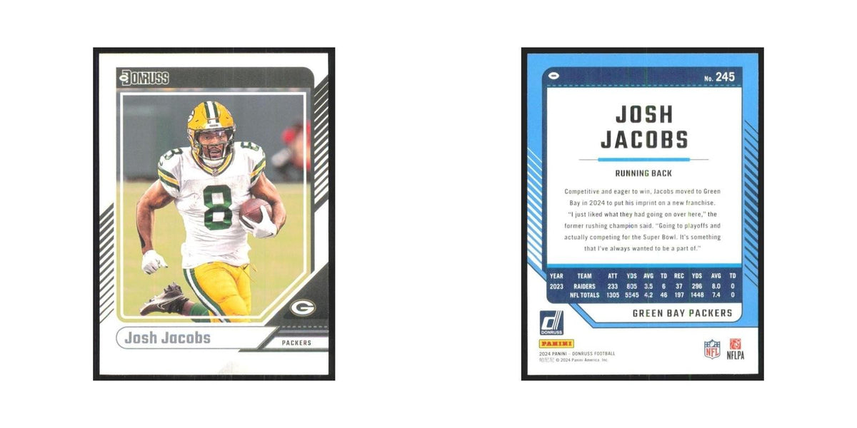 2024 Donruss Josh Jacobs Packers #245