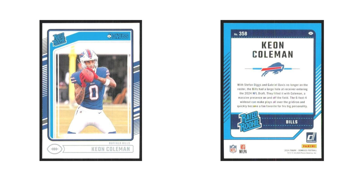 2024 Donruss Keon Coleman RC Bills #358