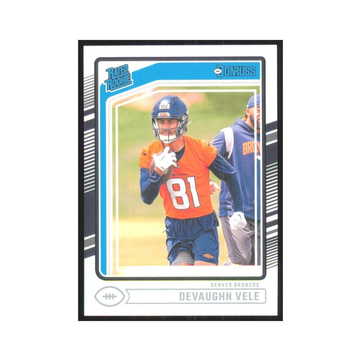 2024 Donruss Devaughn Vele RC Broncos #395