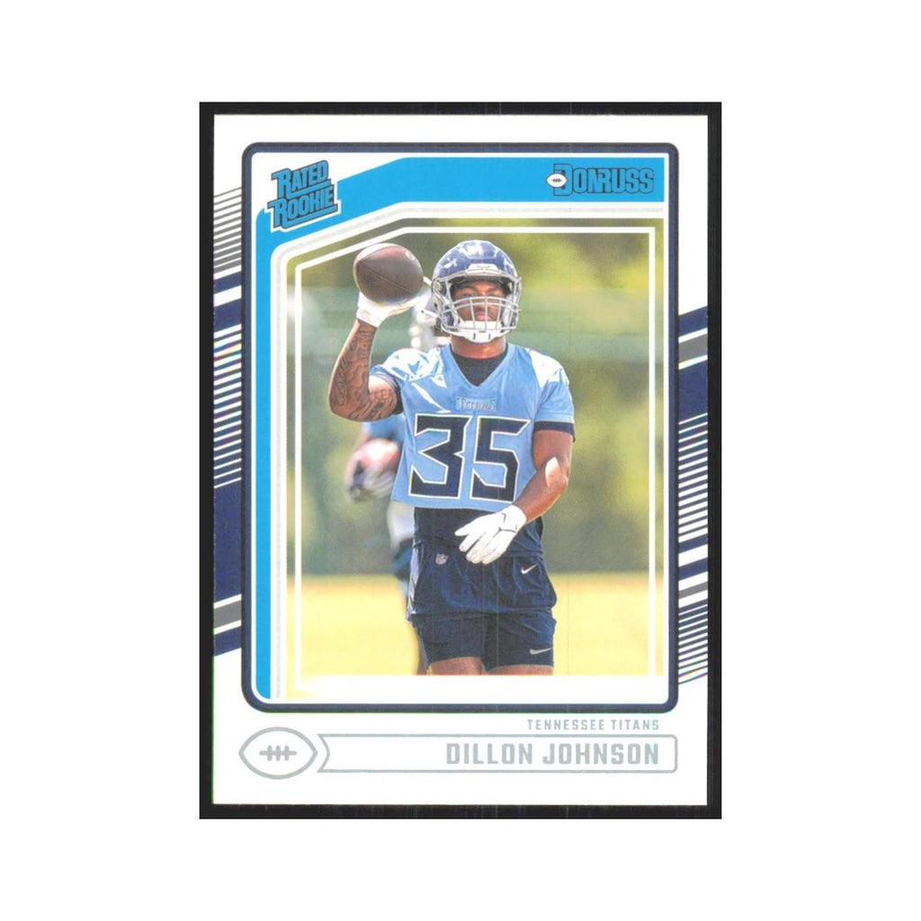 2024 Donruss Dillon Johnson RC Titans #399