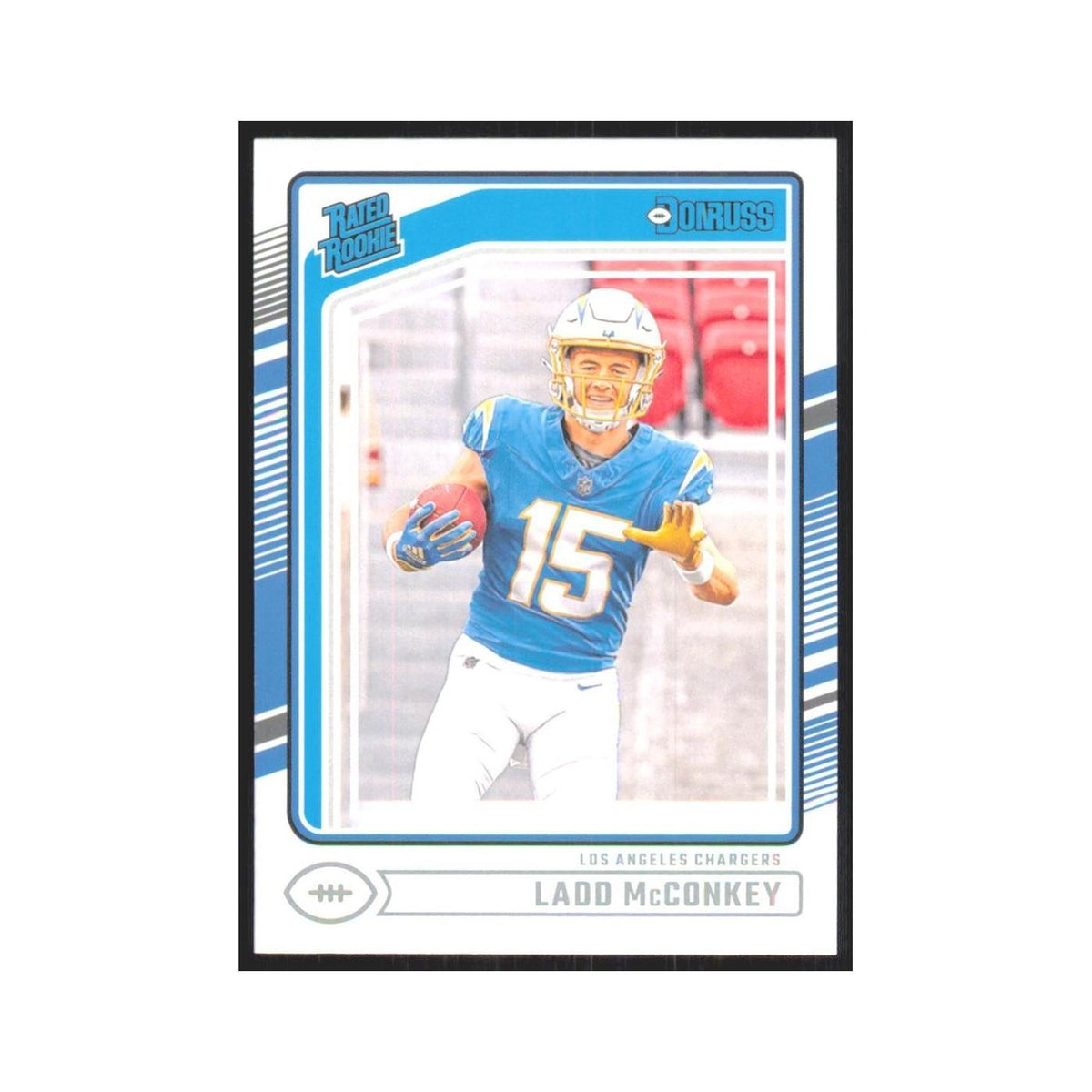 2024 Donruss Ladd McConkey RC Chargers #328