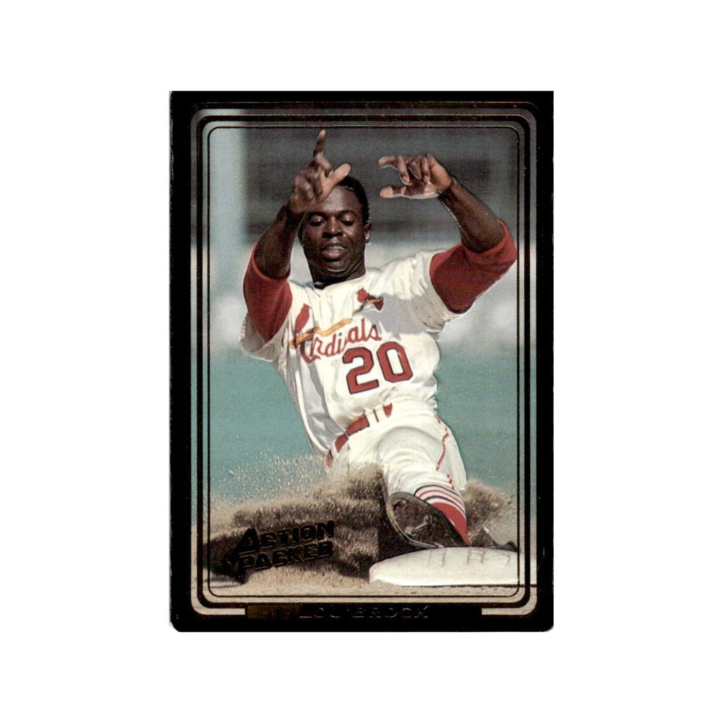 Lou Brock 1992 Action Packed All-Star Gallery #2 St. Louis Cardinals NM