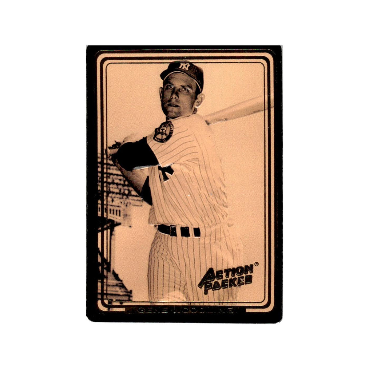 Gene Woodling 1992 Action Packed All-Star Gallery #23 New York Yankees NM