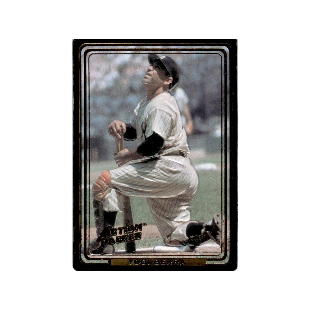 Yogi Berra 1992 Action Packed All-Star Gallery #1 New York Yankees NM