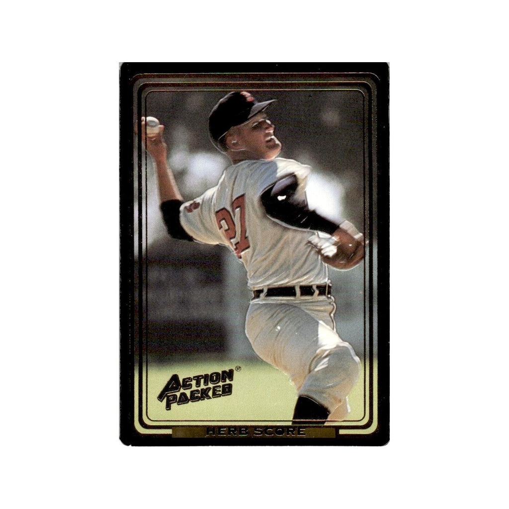 Herb Score 1992 Action Packed All-Star Gallery #79 Cleveland Indians NM