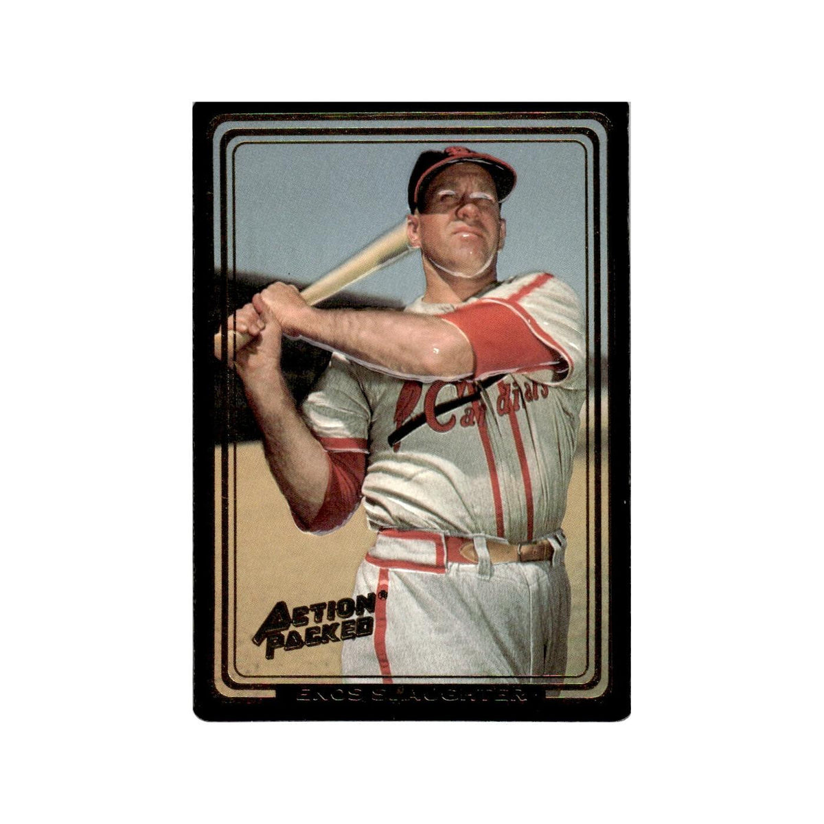 Enos Slaughter 1992 Action Packed All-Star Gallery #15 St. Louis Cardinals NM