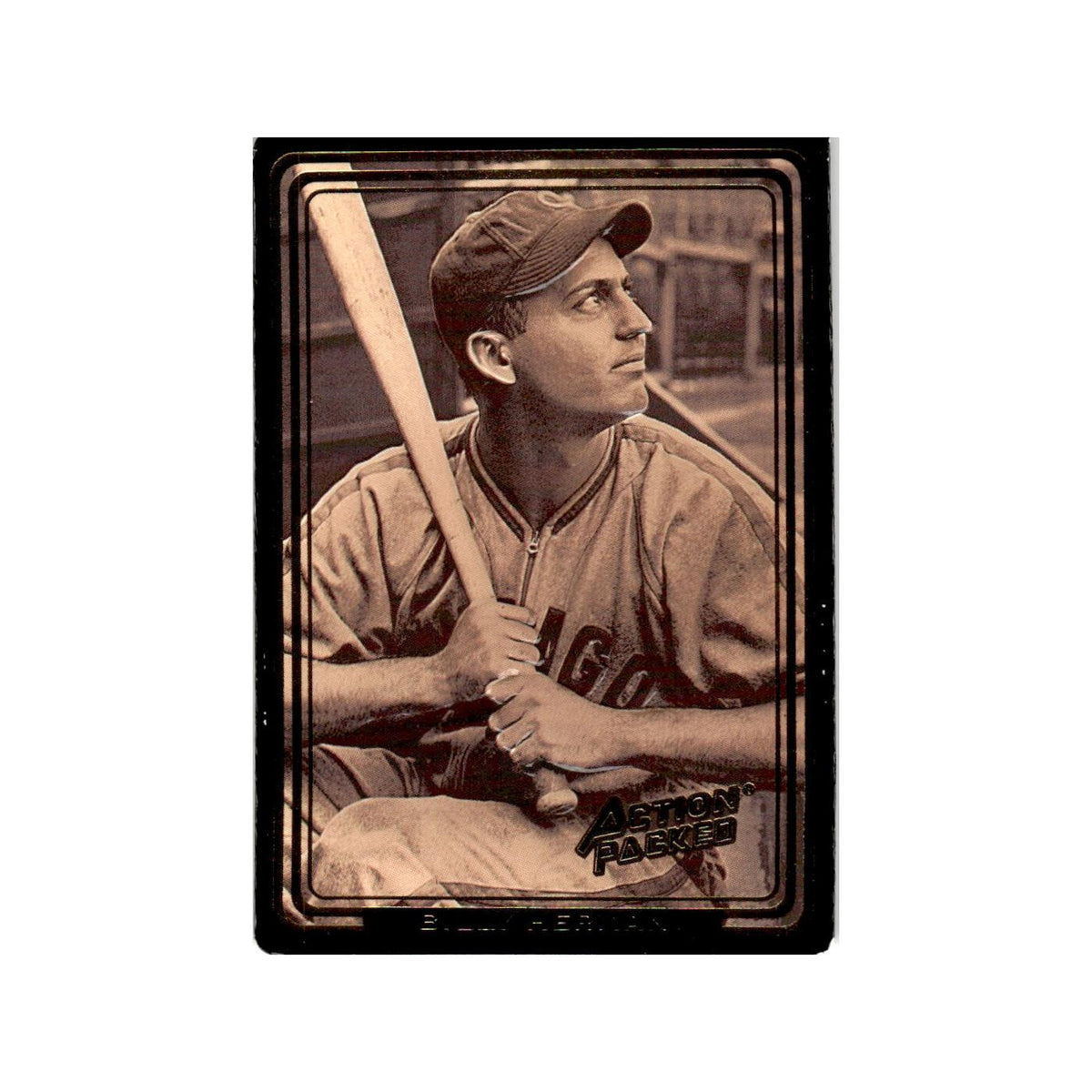 Billy Herman 1992 Action Packed All-Star Gallery #9 Chicago Cubs NM