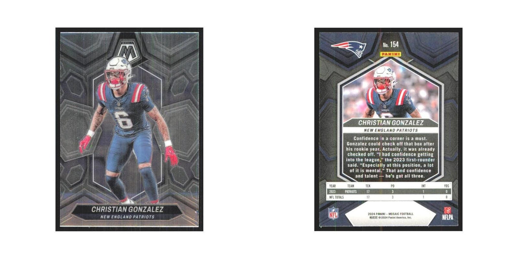 2024 Mosaic Christian Gonzalez Broncos #154