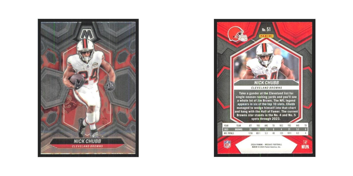 2024 Mosaic Nick Chubb Browns #51