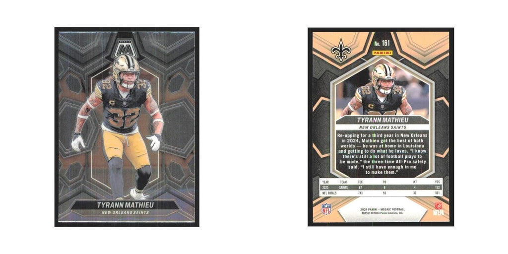 2024 Mosaic Tyrann Mathieu Saints #161