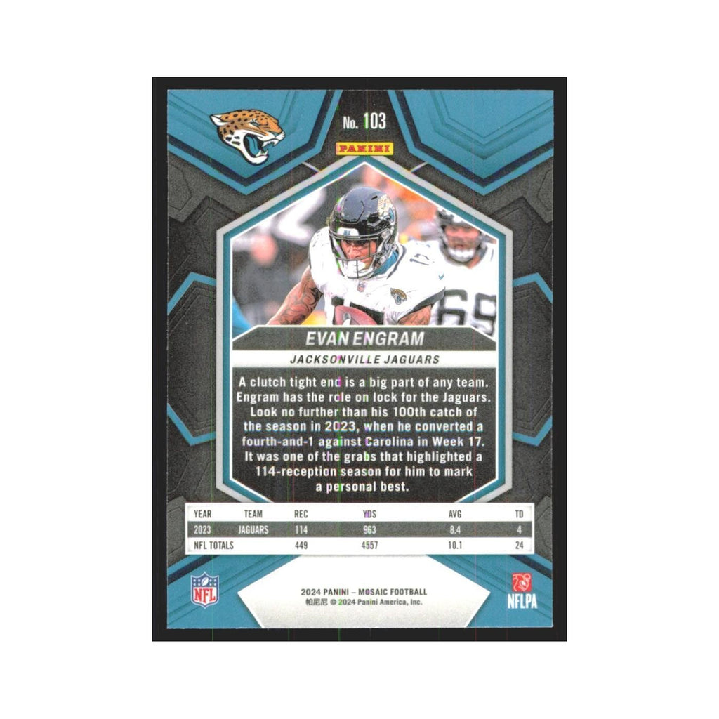 2024 Mosaic Evan Engram Jaguars #103