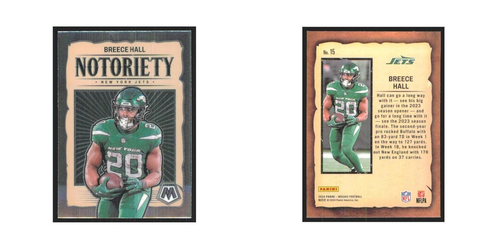 2024 Mosaic Breece Hall Jets #15