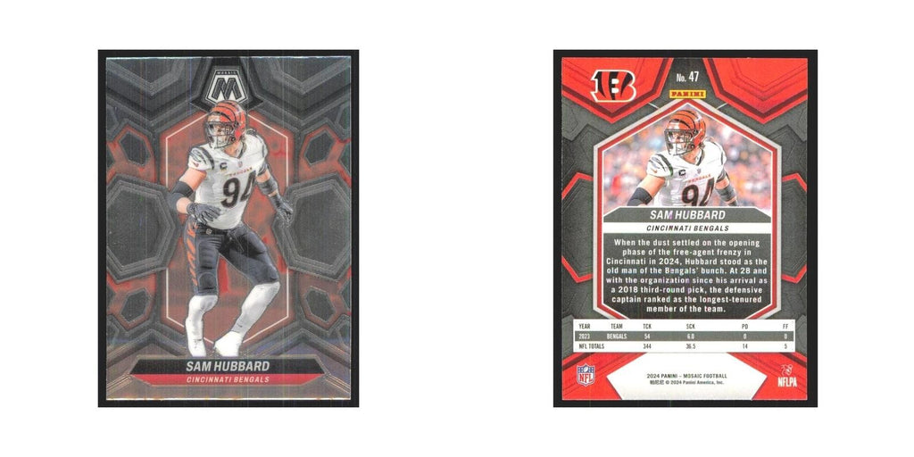 2024 Mosaic Sam Hubbard Bengals #47