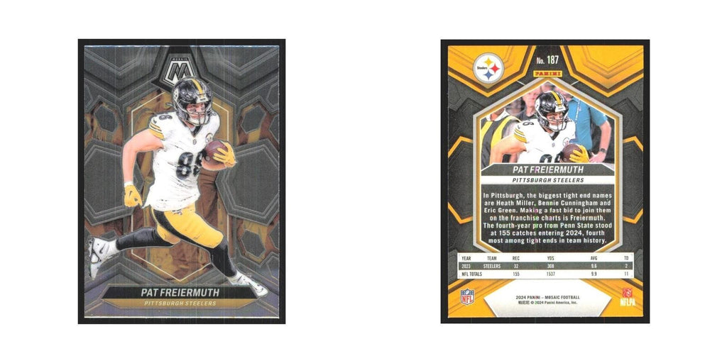 2024 Mosaic Pat Freiermuth Steelers #187