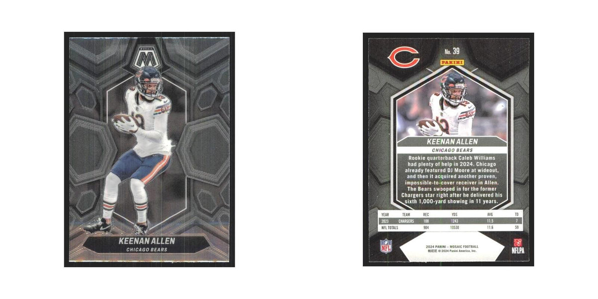 2024 Mosaic Keenan Allen Bears #39