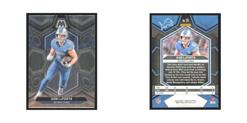 2024 Mosaic Sam LaPorta Lions #75
